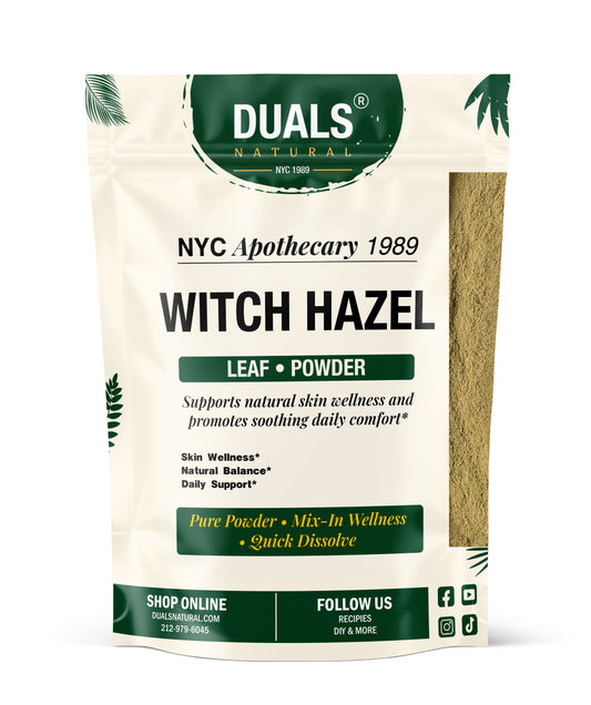 Witch Hazel Leaf Powder for Skin Care
