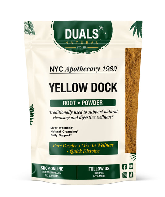 Yellow Dock Root Powder for Liver & Iron Support