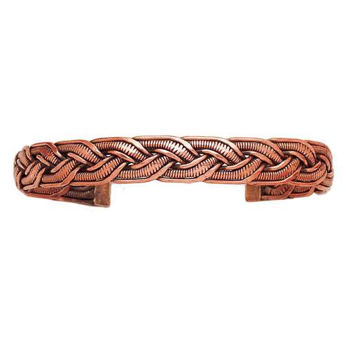 Triloka Copper Braided Bracelet