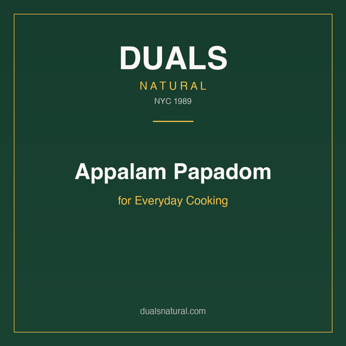 Appalam Papadom for Everyday Cooking