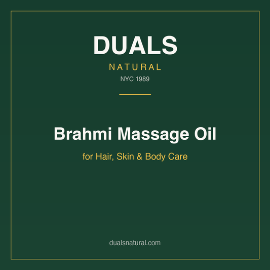 Brahmi Massage Oil for Hair, Skin & Body Care