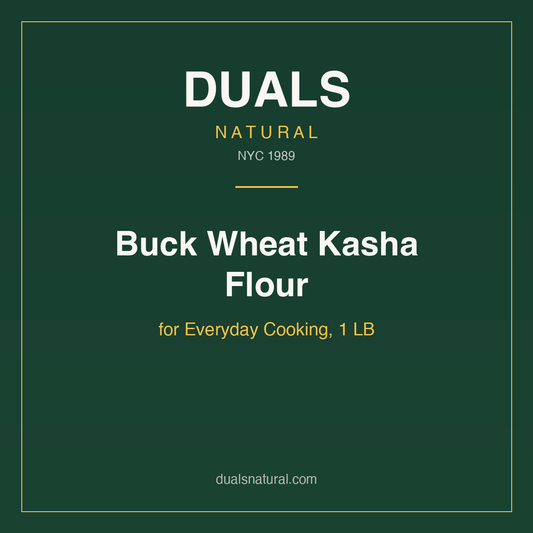 Buck Wheat Kasha Flour for Everyday Cooking, 1 LB