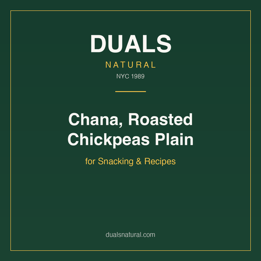 Chana, Roasted Chickpeas Plain for Snacking & Recipes
