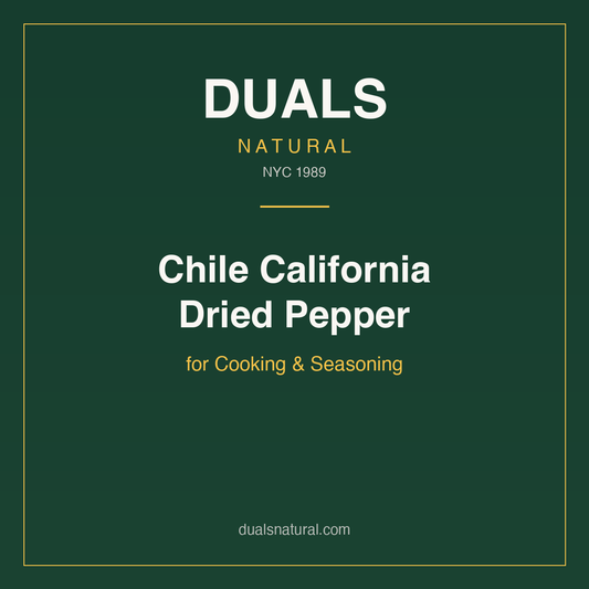 Chile California Dried Pepper for Cooking & Seasoning