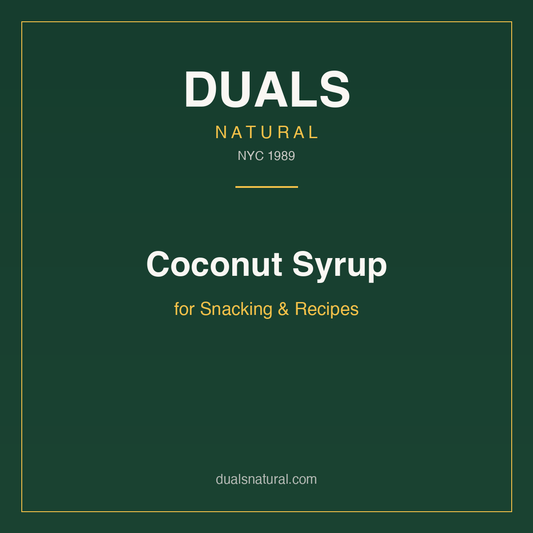 Coconut Syrup for Snacking & Recipes