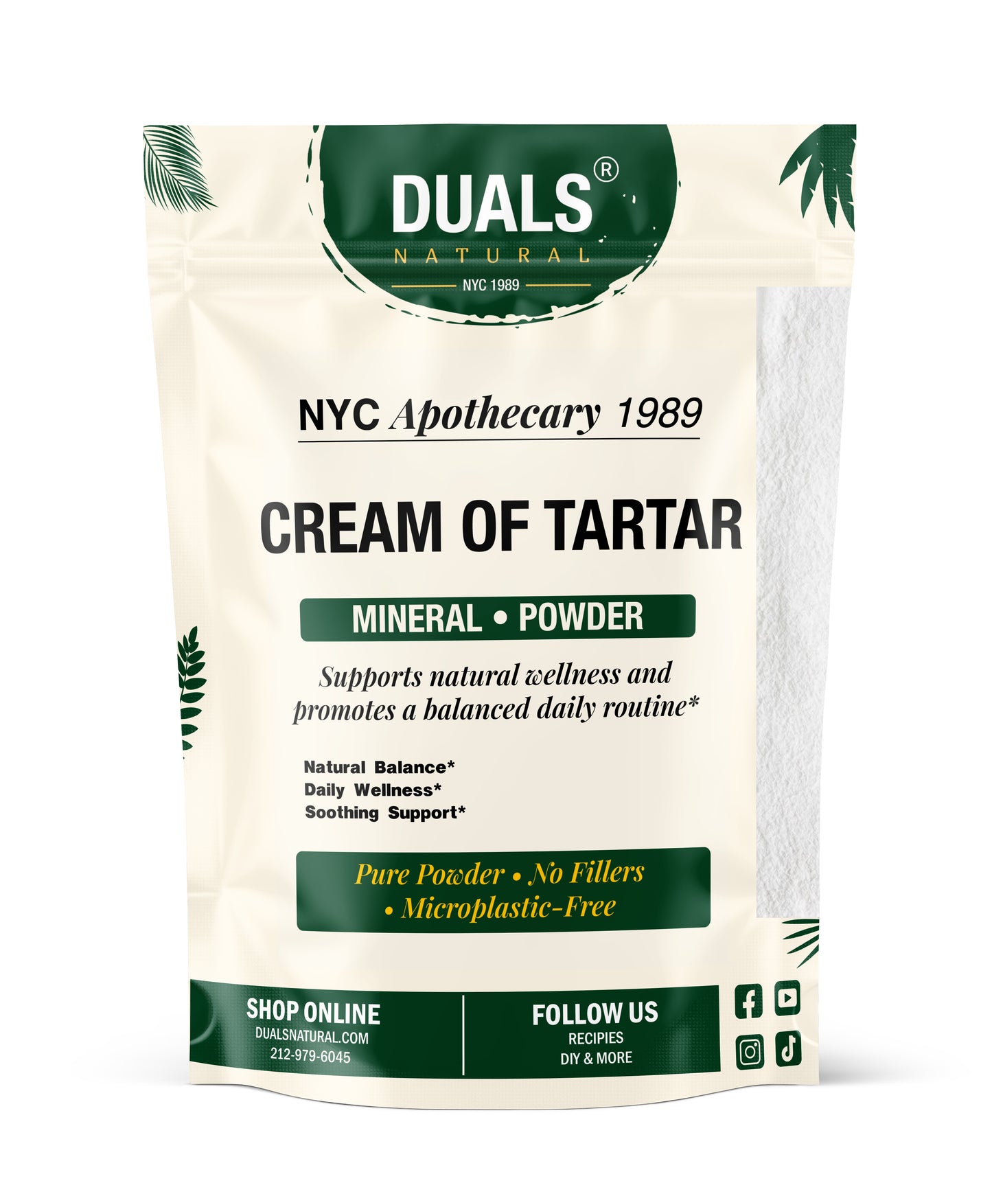 Cream of Tartar for Herbal Tea