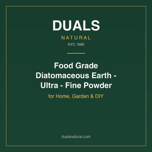Food Grade Diatomaceous Earth - Ultra - Fine Powder for Home, Garden & DIY
