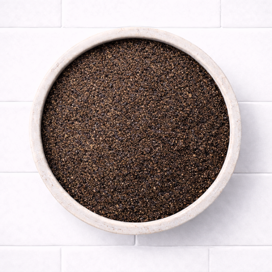 Ground Black Pepper | Freshly Cracked Fine Pepper | Duals