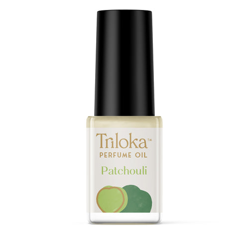 Triloka Patchouli Perfume Oil, 1 Dram