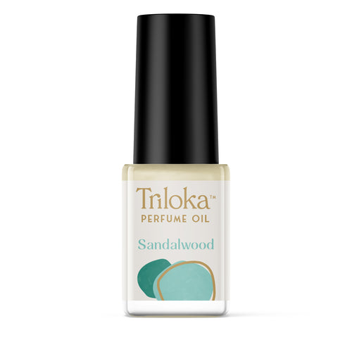Triloka Sandalwood Perfume Oil, 1 Dram