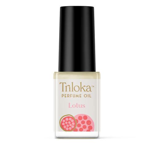 Triloka Lotus Perfume Oil, 1 Dram