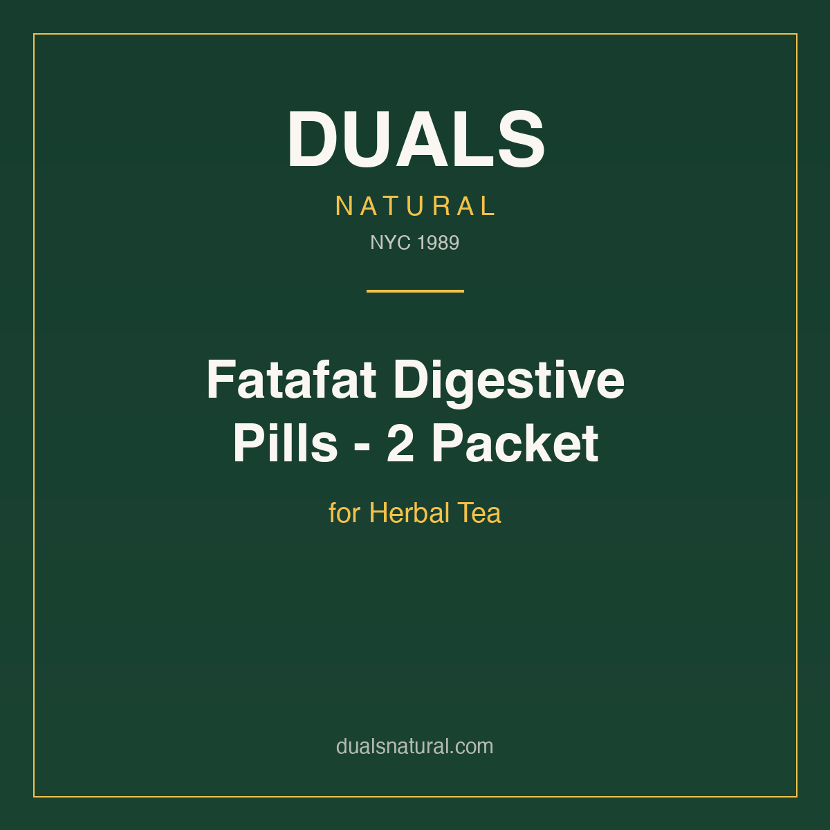 Fatafat Digestive Pills - 2 Packet for Herbal Tea