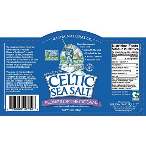 Flower of the Ocean Sea Salt Shaker® 8 oz