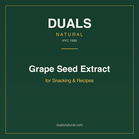 Grape Seed Extract for Snacking & Recipes