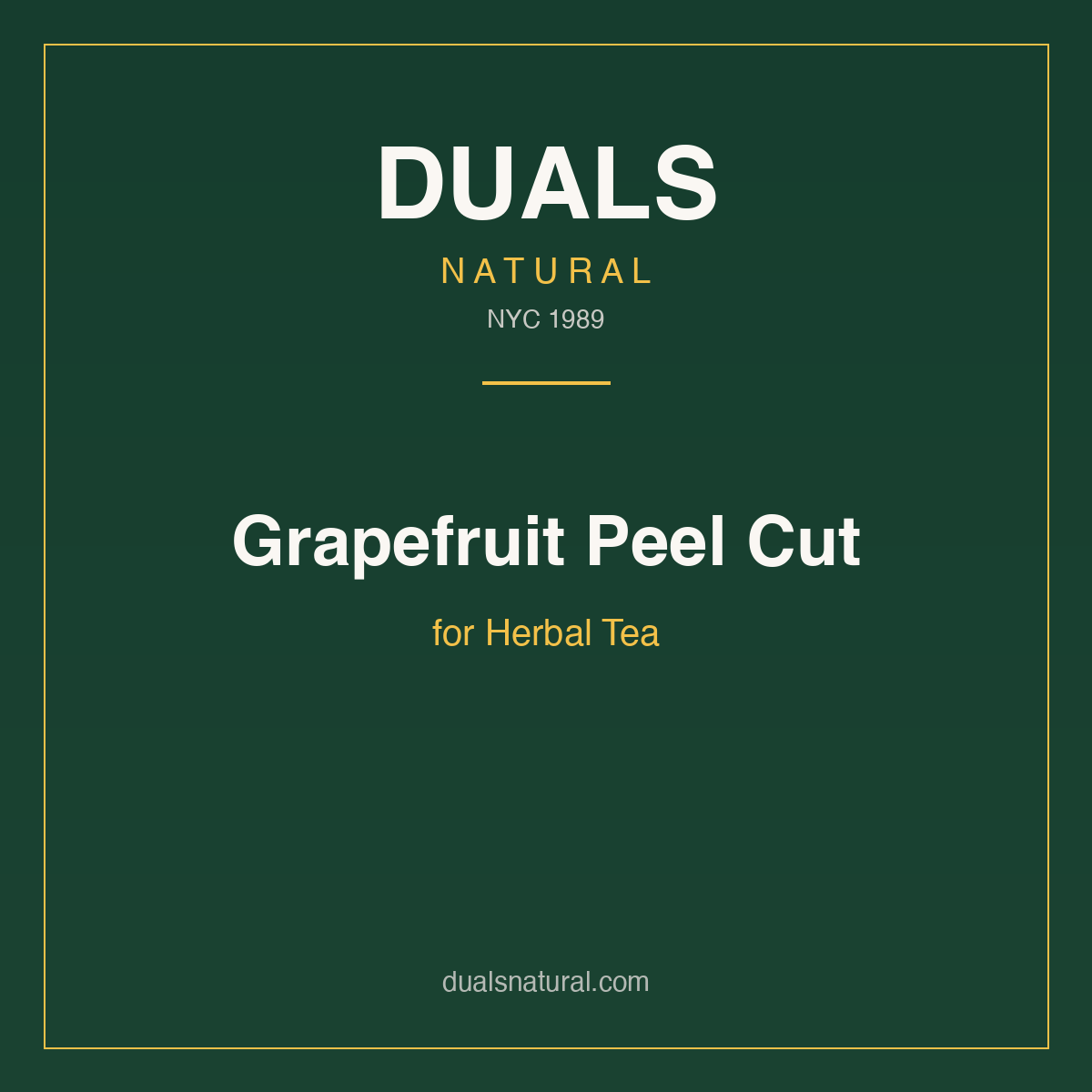Grapefruit Peel Cut for Herbal Tea