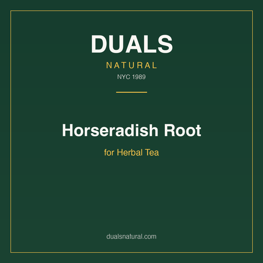 Horseradish Root for Herbal Tea