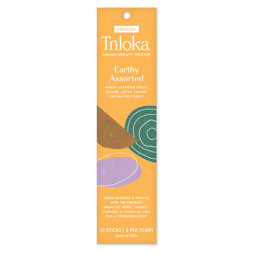 Triloka Premium Earthy Assorted Incense Sticks