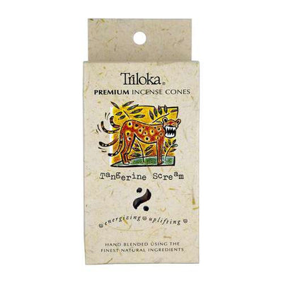 Triloka Tangerine Incense Cones