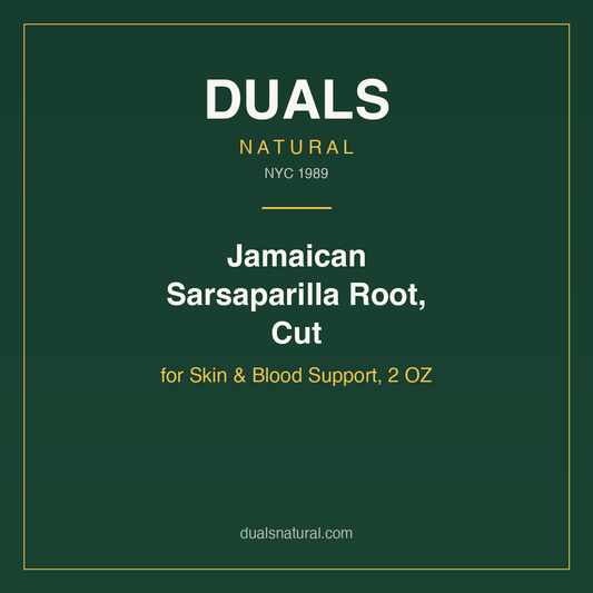 Jamaican Sarsaparilla Root, Cut for Skin & Blood Support, 2 OZ
