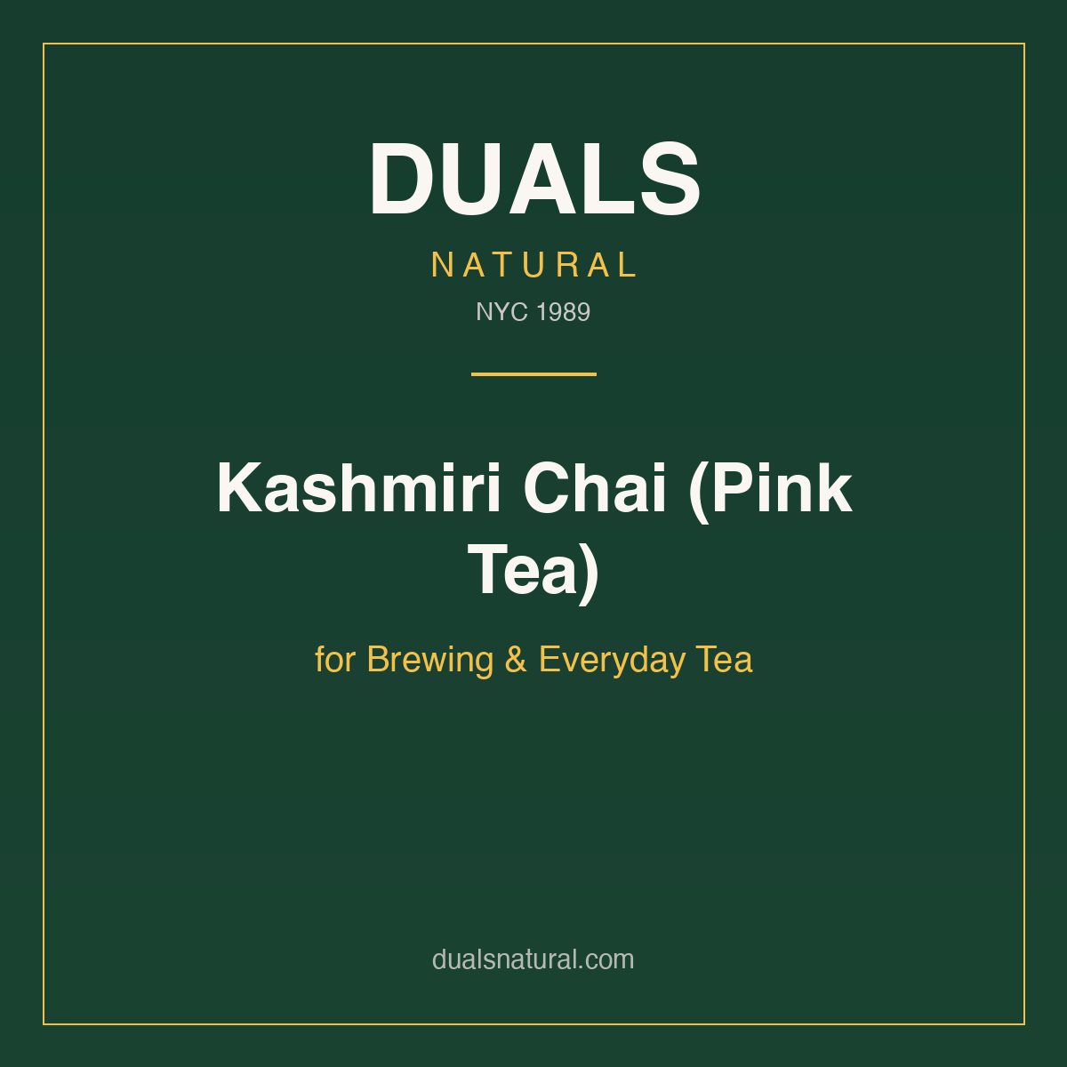 Kashmiri Chai (Pink Tea) for Brewing & Everyday Tea