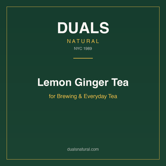 Lemon Ginger Tea for Brewing & Everyday Tea