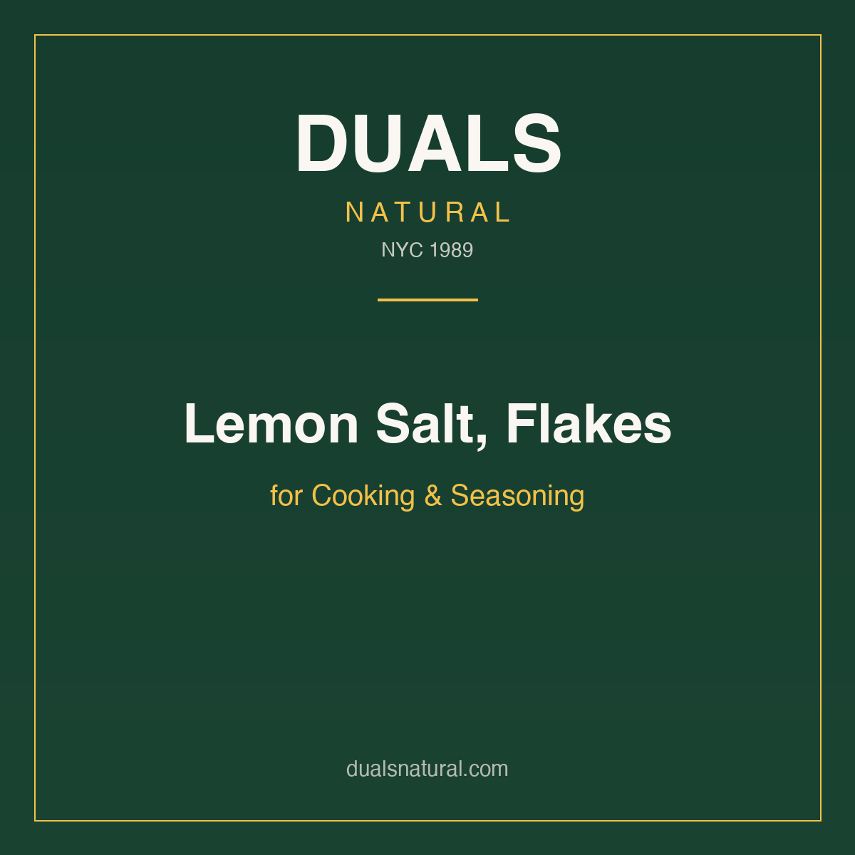 Lemon Salt, Flakes for Cooking & Seasoning