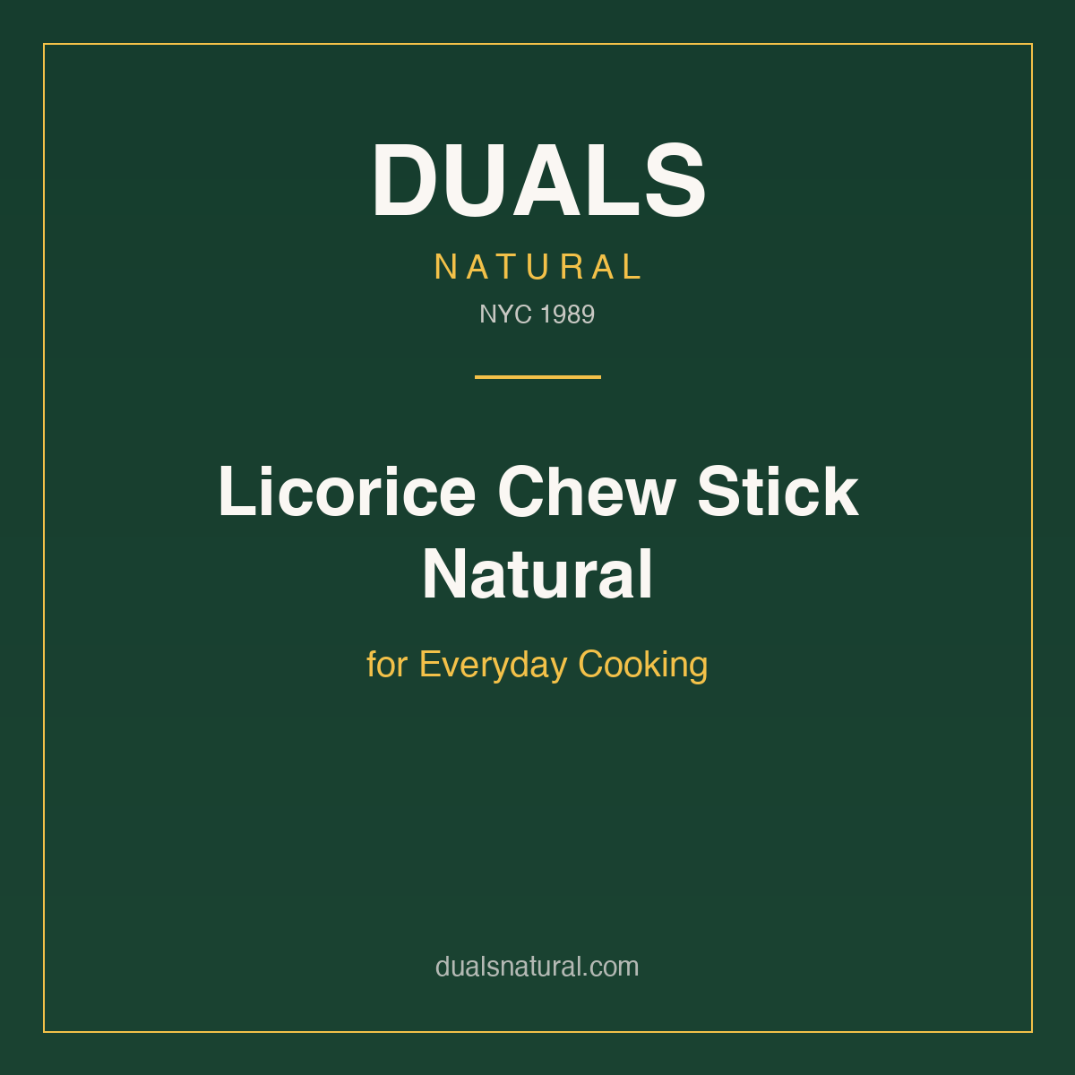 Licorice Chew Stick Natural for Everyday Cooking