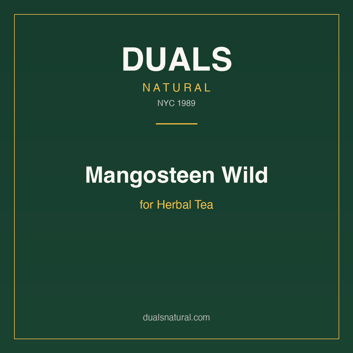 Mangosteen Wild for Herbal Tea