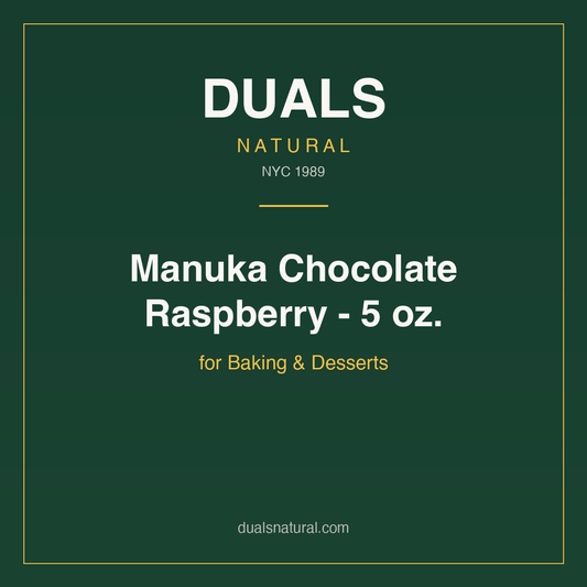 Manuka Chocolate Raspberry - 5 oz. for Baking & Desserts