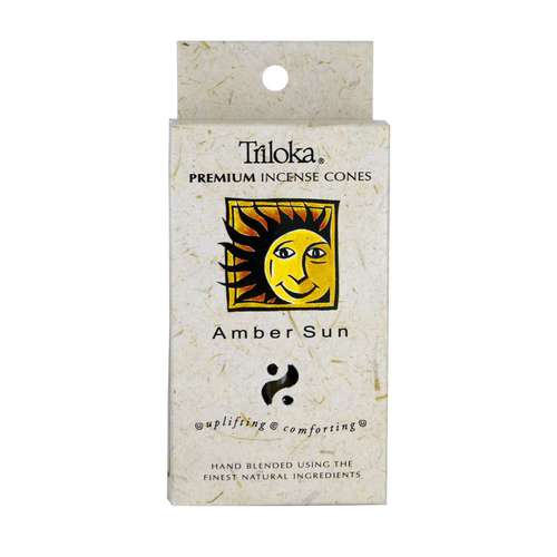 Triloka Amber Incense Cones