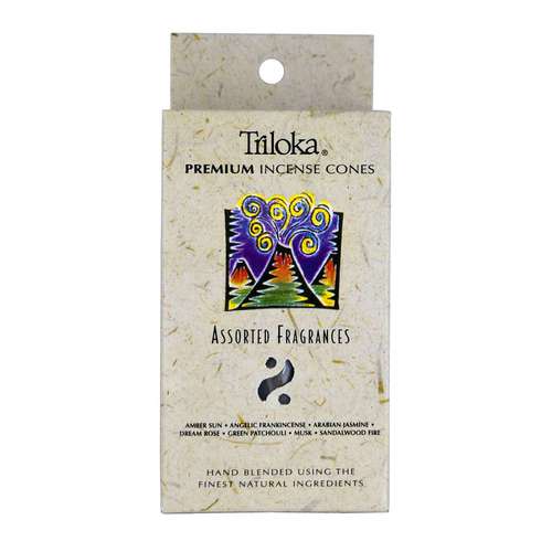 Triloka Earthy Assorted Incense Cones