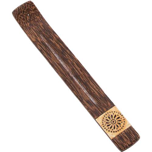 Triloka Palmwood Mandala Incense Holder