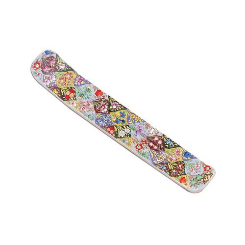 Triloka Flower Medley Wood Incense Holder