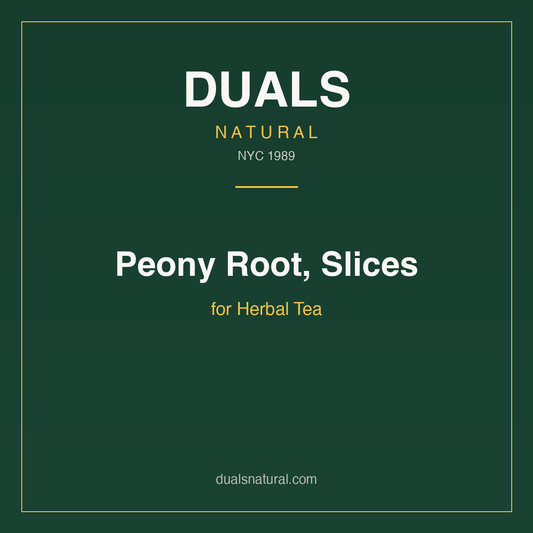Peony Root, Slices for Herbal Tea