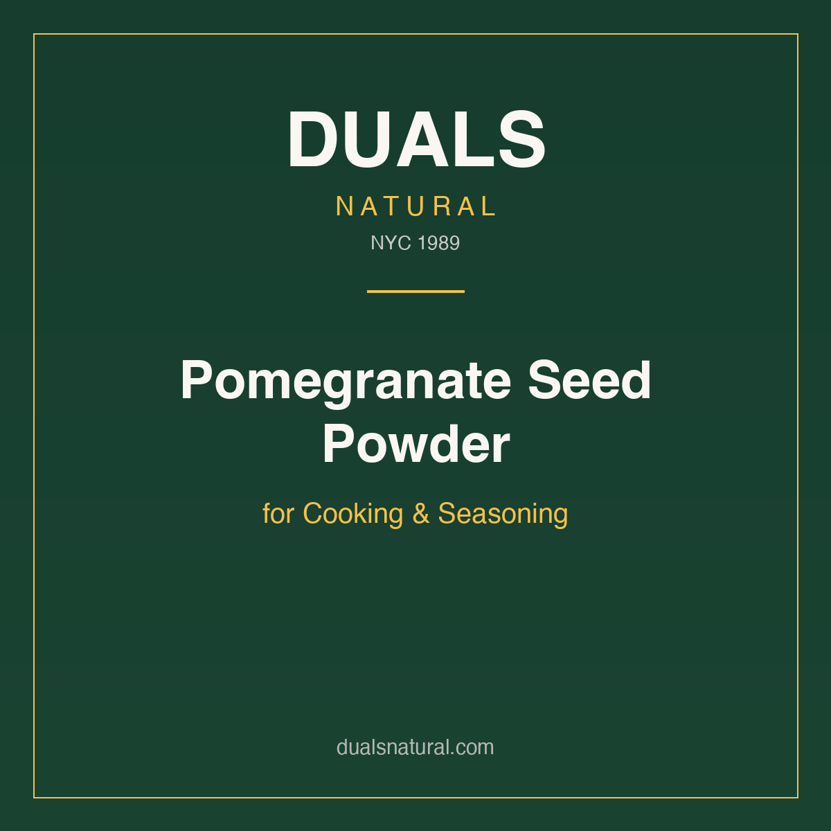 Pomegranate Seed Powder for Cooking & Seasoning
