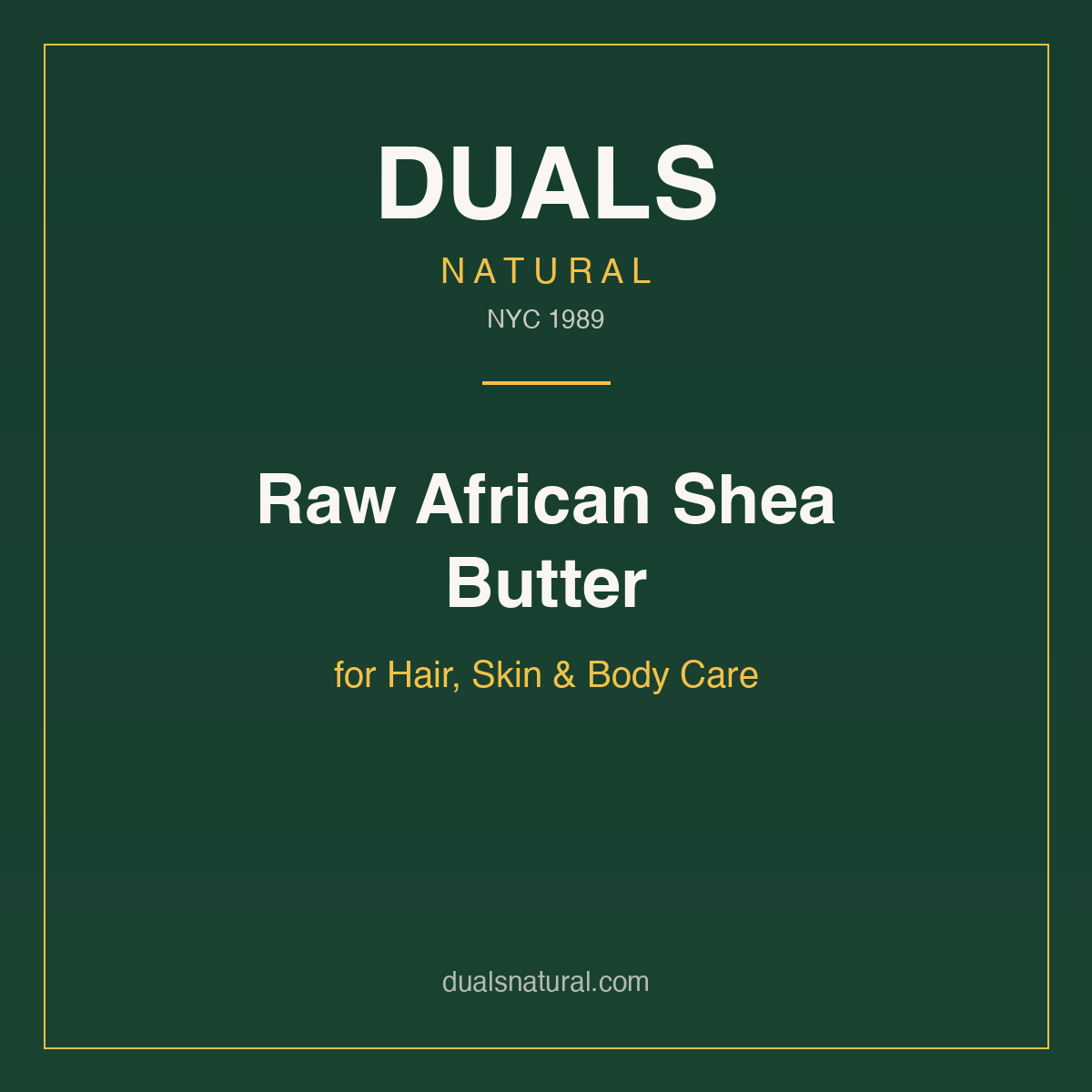 Raw African Shea Butter for Hair, Skin & Body Care