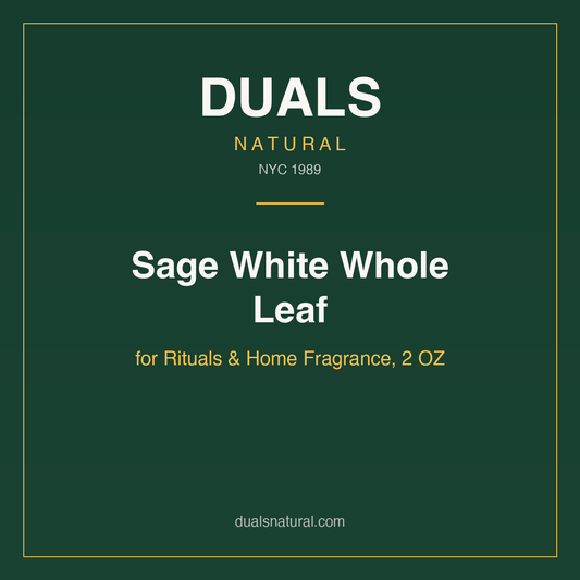 Sage White Whole Leaf for Rituals & Home Fragrance, 2 OZ