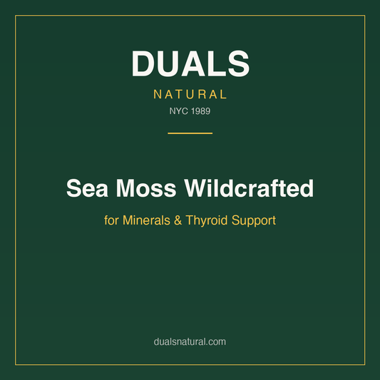 Sea Moss Wildcrafted for Minerals & Thyroid Support