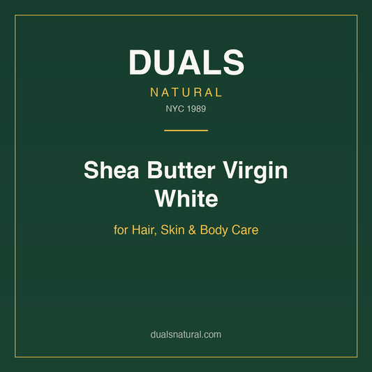 Shea Butter Virgin White for Hair, Skin & Body Care