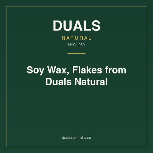 Soy Wax, Flakes from Duals Natural