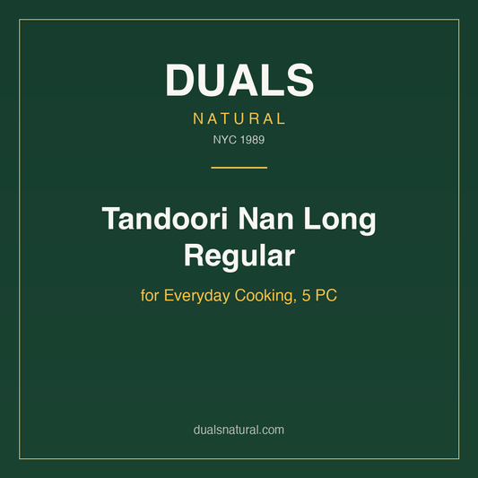 Tandoori Nan Long Regular for Everyday Cooking, 5 PC