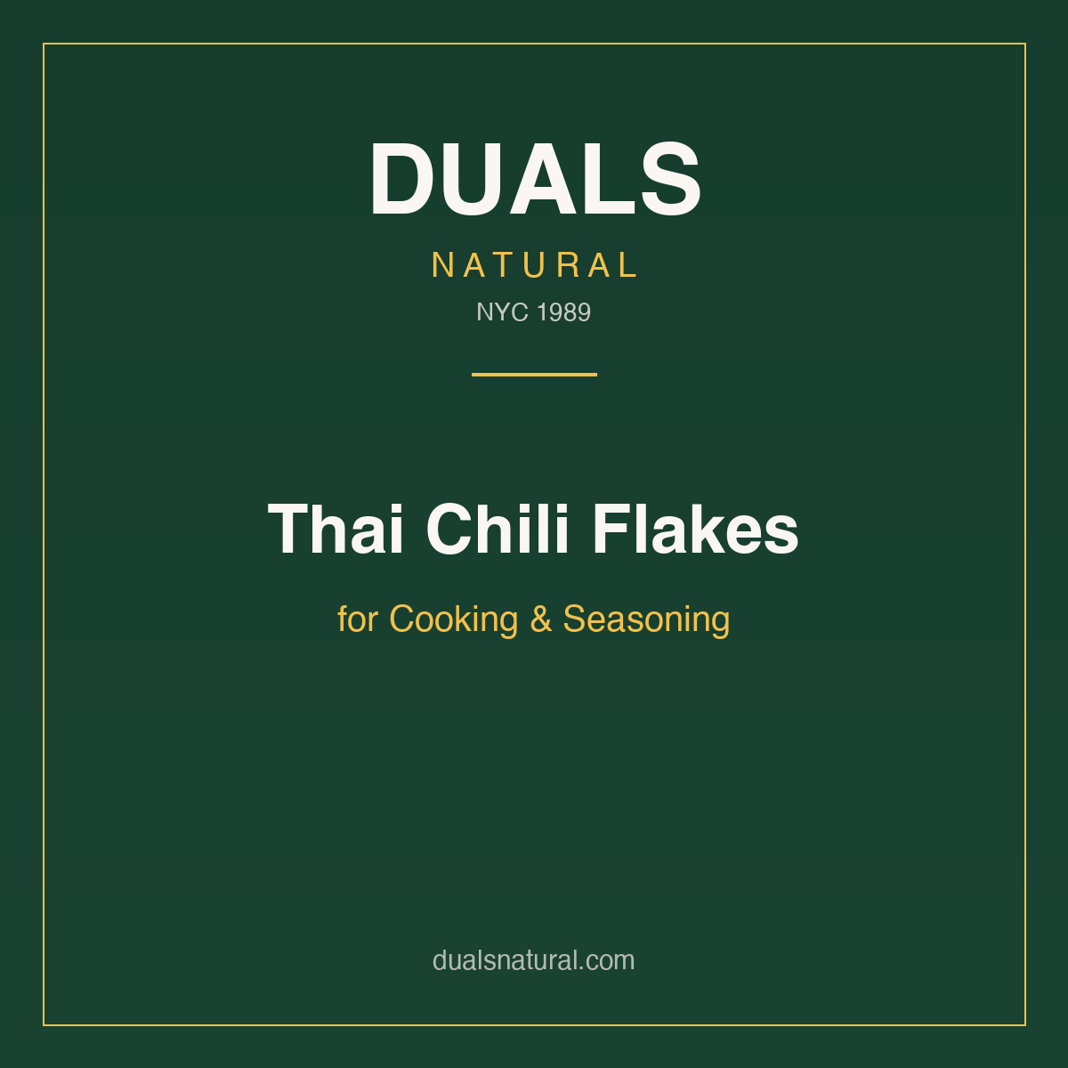 Thai Chili Flakes for Cooking & Seasoning