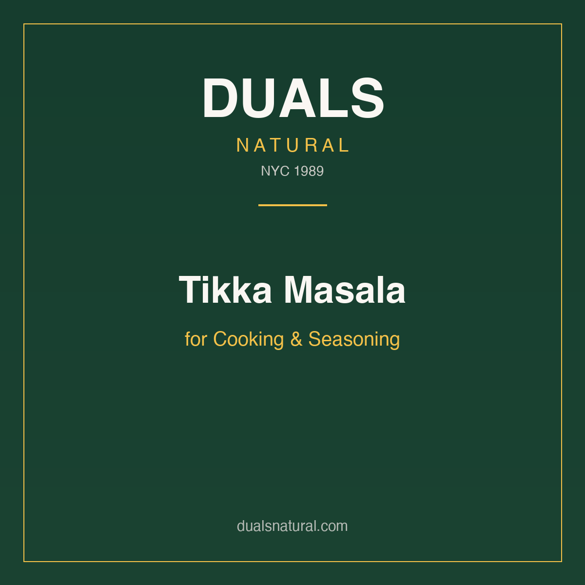 Tikka Masala for Cooking & Seasoning