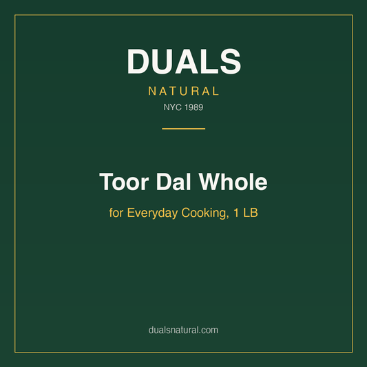 Toor Dal Whole for Everyday Cooking, 1 LB