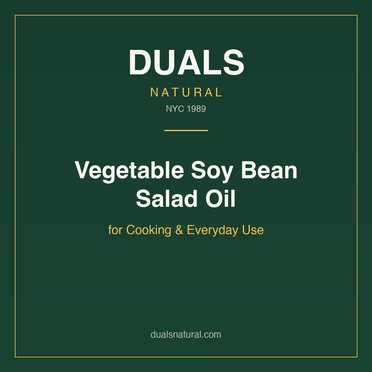 Vegetable Soy Bean Salad Oil for Cooking & Everyday Use