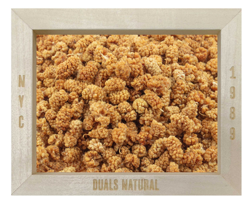 DRIED WHITE MULBERRIES