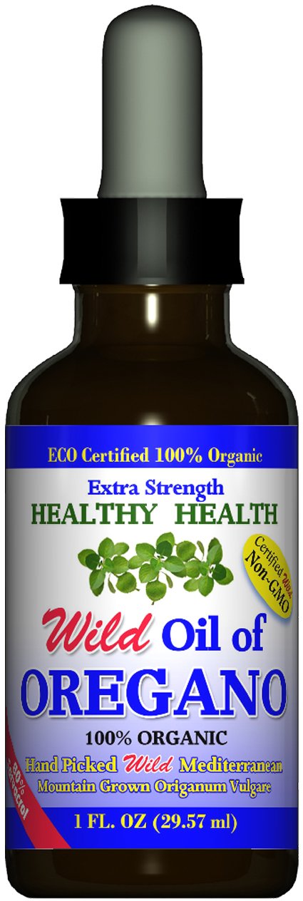 Oil of Oregano Wild Non GMO Turkish Mediterranean Extra Strength