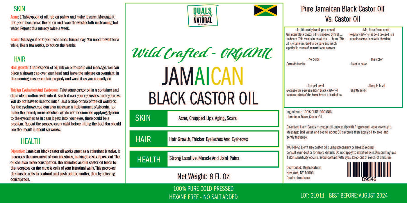 JAMAICAN BLACK CASTOR OIL