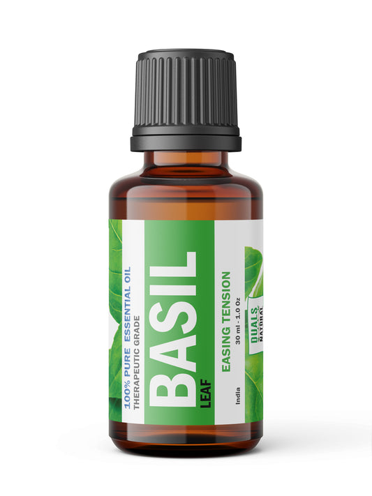 Basil Essential Oil – Fresh, Herbaceous Aroma for Diffusion & Topical Blends