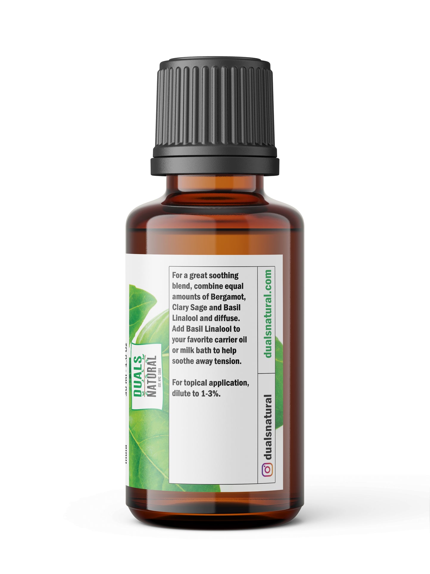 Basil Essential Oil – Fresh, Herbaceous Aroma for Diffusion & Topical Blends